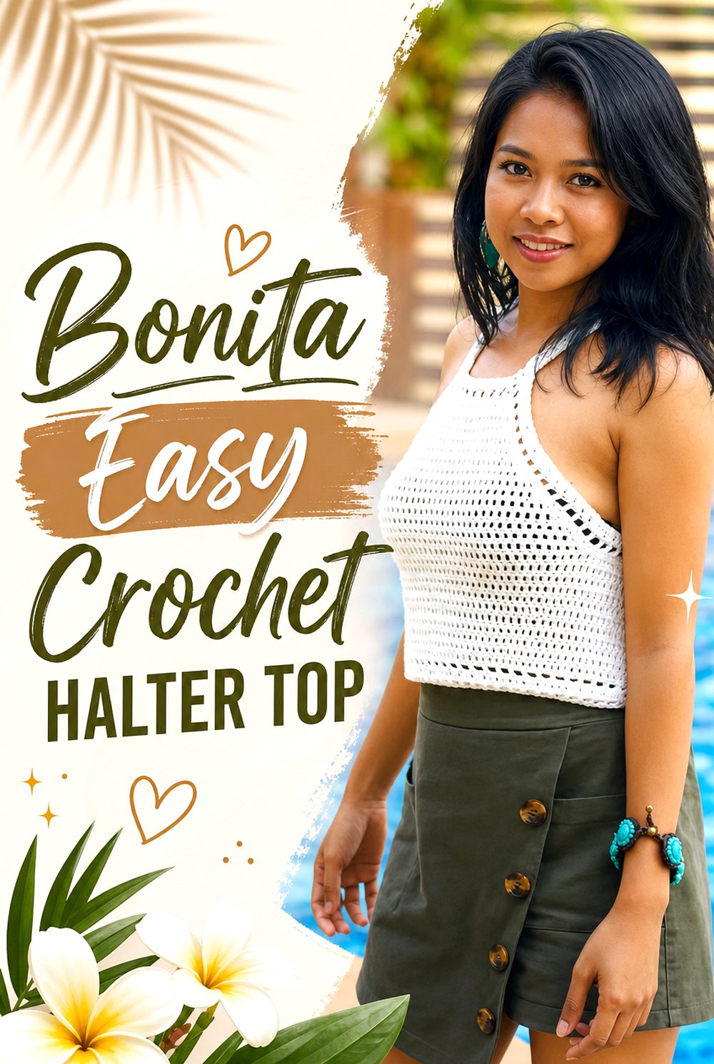 Bonita Easy Crochet Halter Top