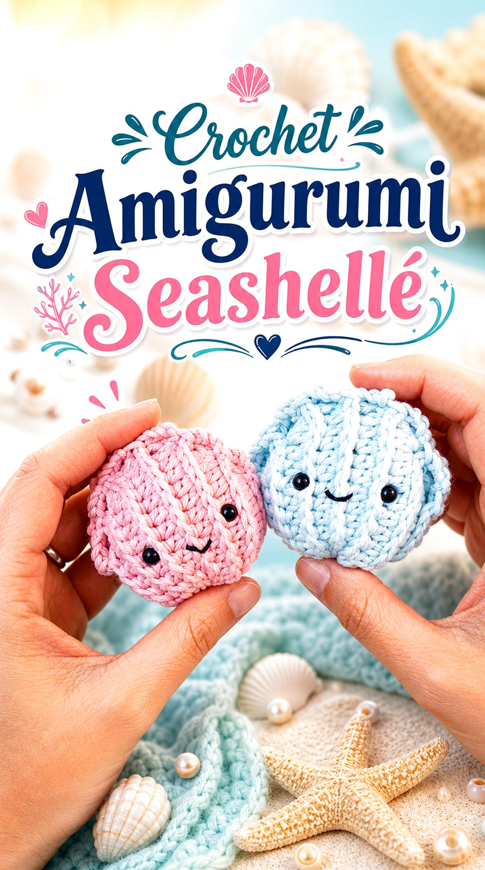 Crochet Amigurumi Seashell