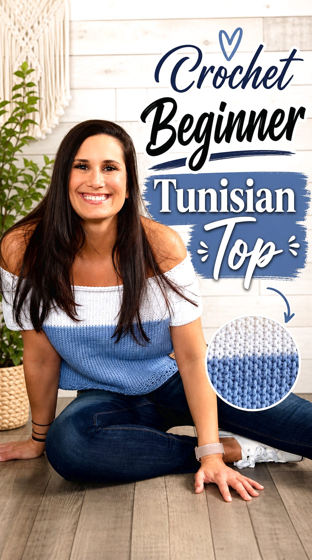 Crochet Beginner Tunisian Top