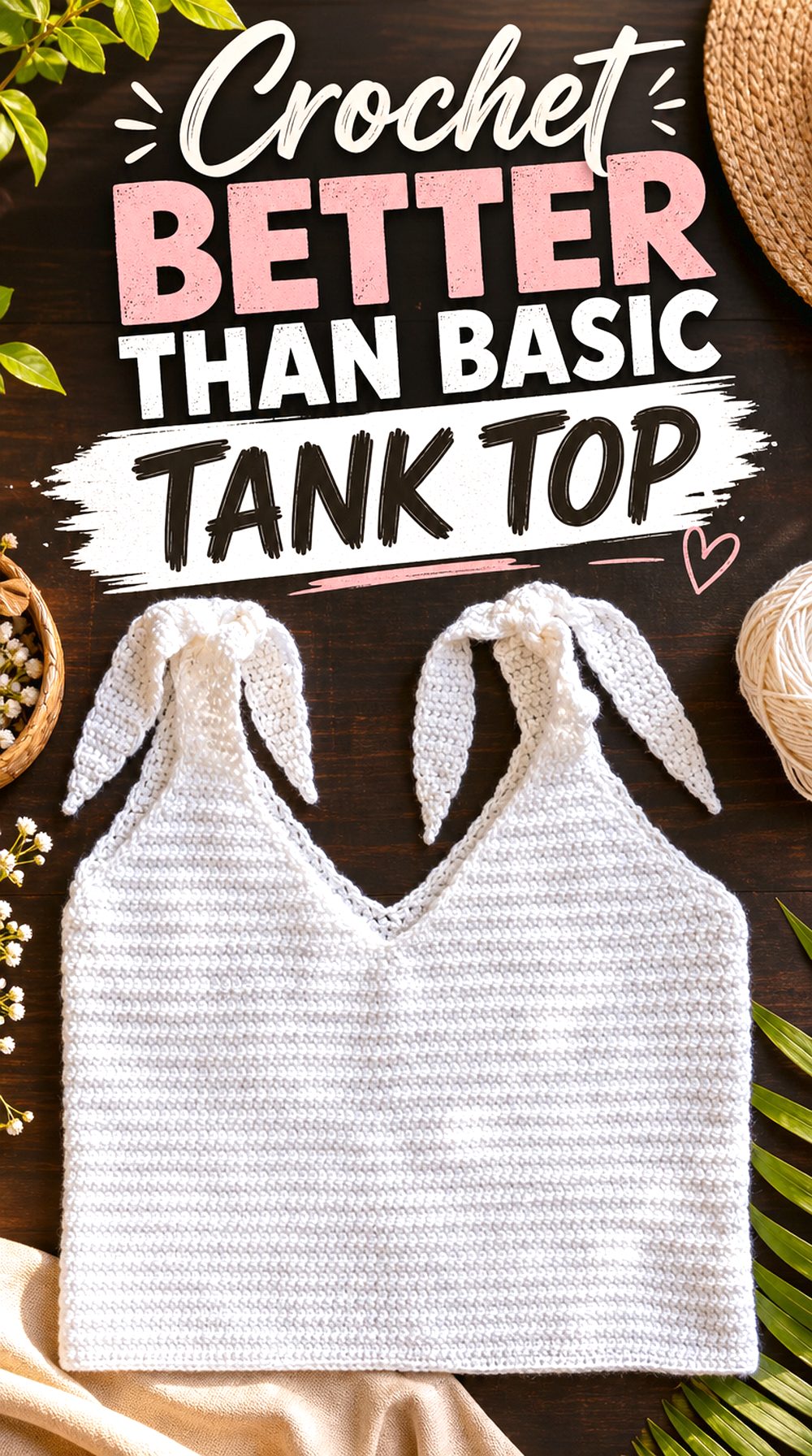 Crochet Better Than Basic Tank Top
