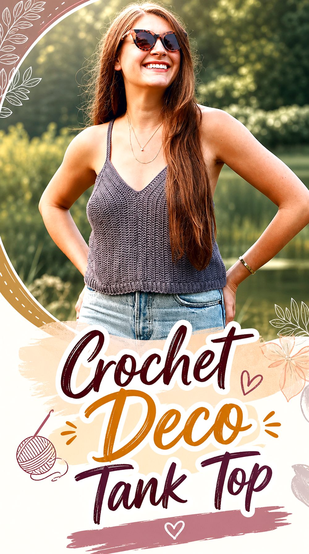 Crochet Deco Tank Top