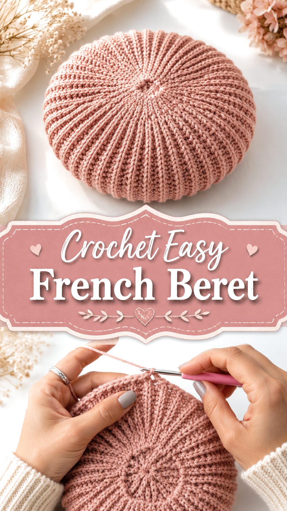 Crochet Easy French Beret