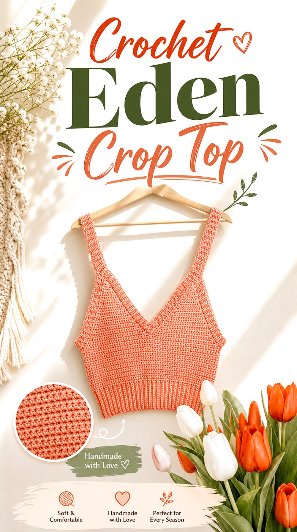 Crochet Eden Crop Top