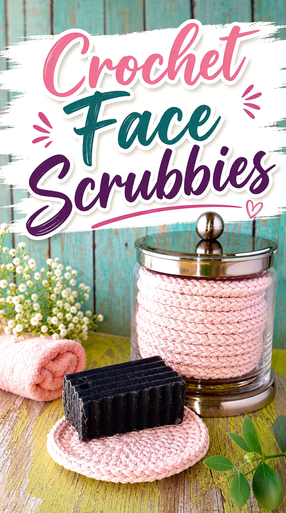 Crochet Face Scrubbies