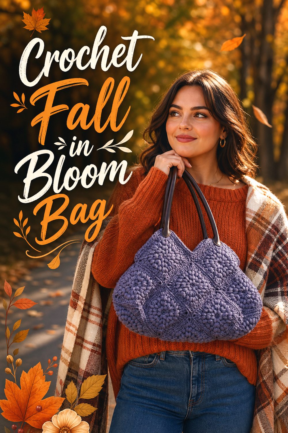 Crochet Fall in Bloom Bag