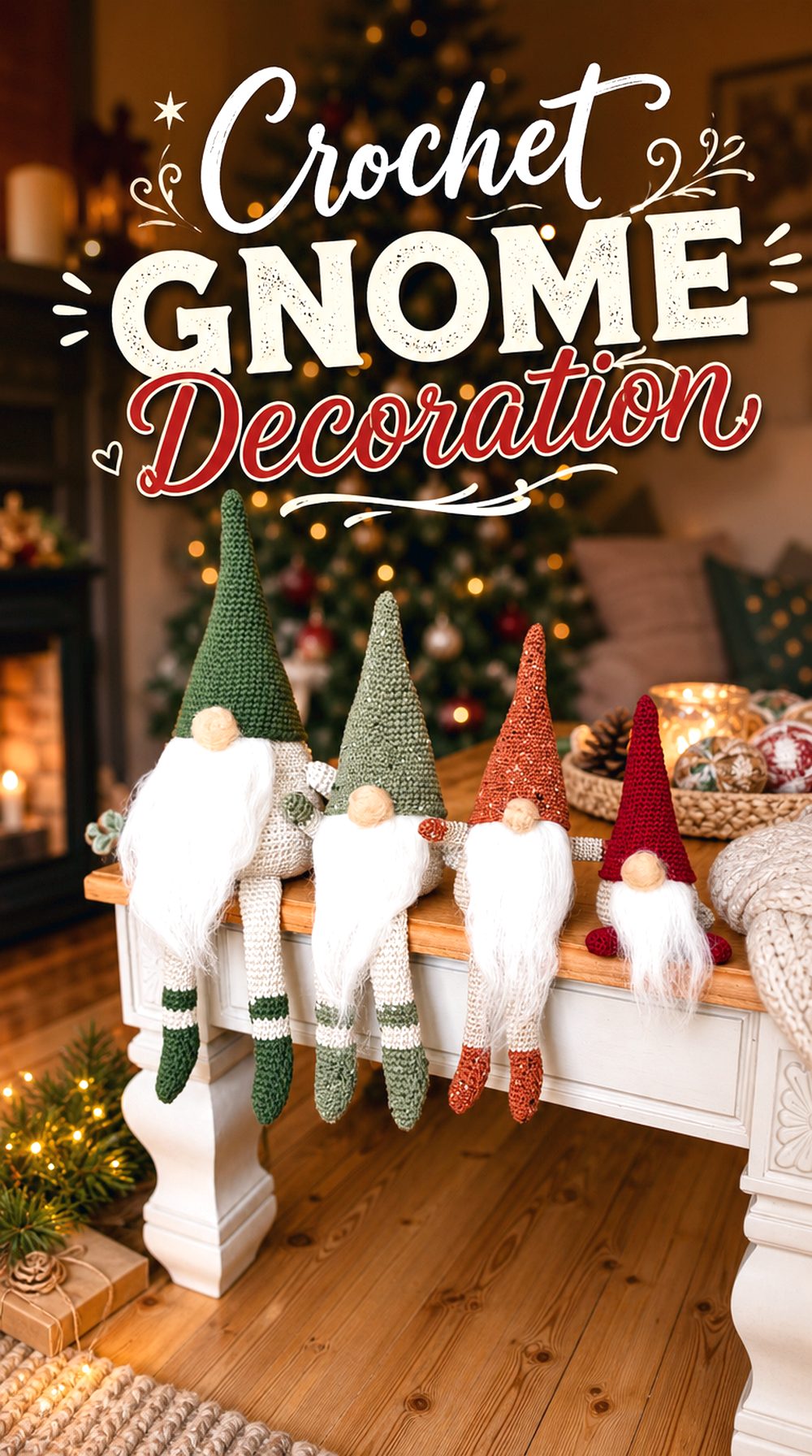 Crochet Gnome Decoration