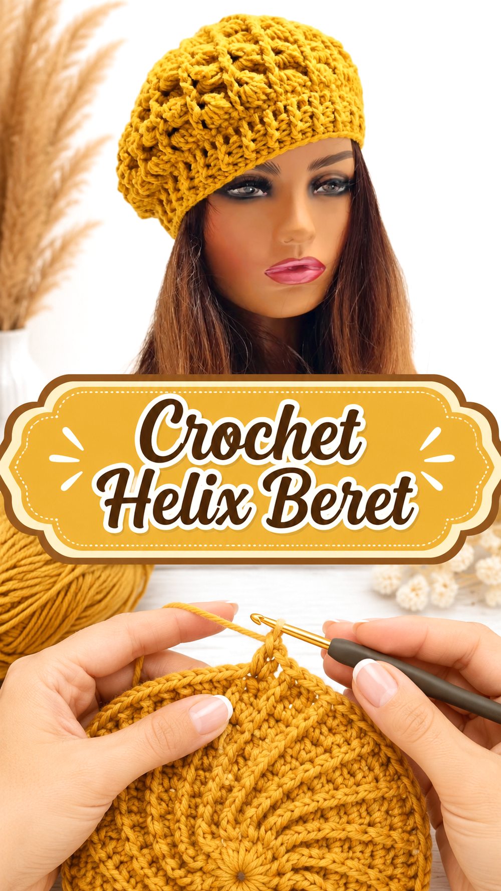 Crochet Helix Beret