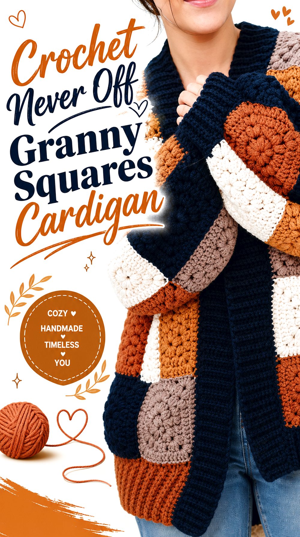 Crochet Never Off Granny Squares Cardigan