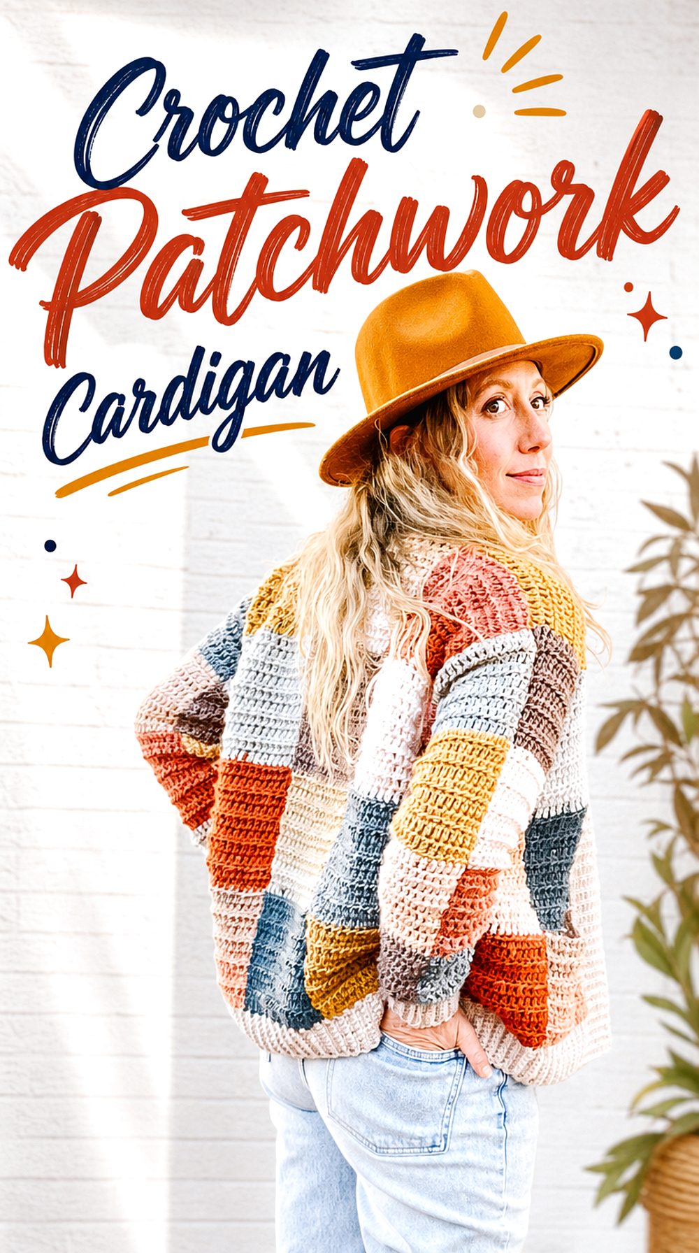 Crochet Patchwork Cardigan