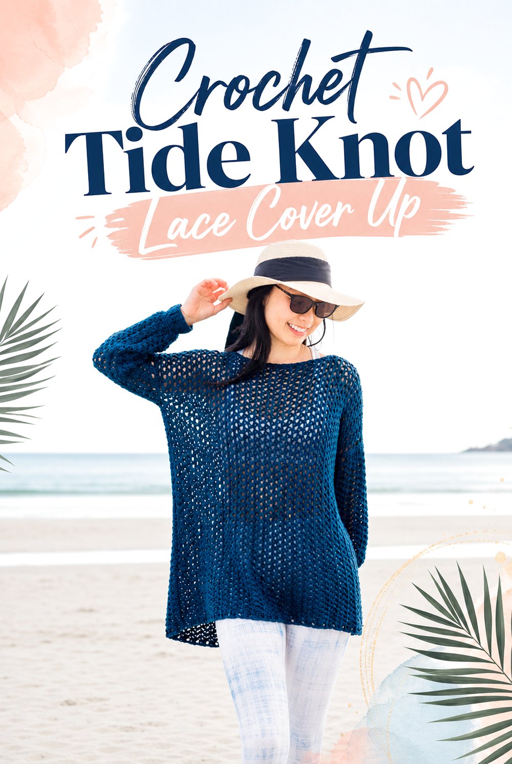 Crochet Tide Knot Lace Cover Up
